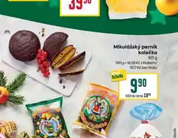 Billa Mikulášský perník kolečko 60 g nabídka