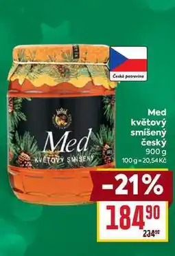 Billa Med květový smíšený český 900 g nabídka