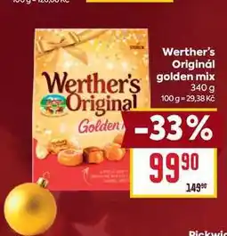 Billa Werther's Originál golden mix 340 g nabídka