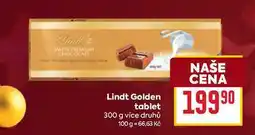 Billa Lindt Golden tablet 300 g nabídka