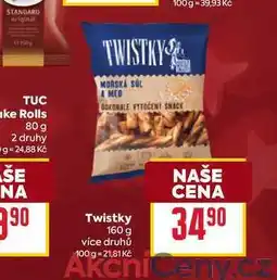 Billa Twistky 160 g nabídka