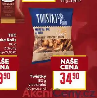 Billa Twistky 160 g nabídka