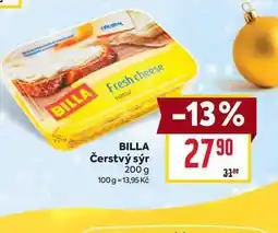 Billa BILLA Čerstvý sýr 200 g nabídka