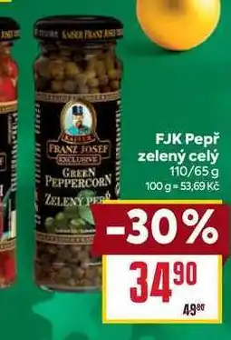 Billa Pepř zelený celý 110/65 g nabídka