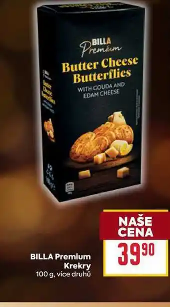 BILLA Premium Krekry 100 g