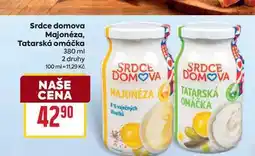 Billa Srdce domova Majonéza, Tatarská omáčka 380 ml nabídka