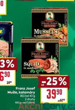 Billa Franz Josef Mušle, kalamáry 80/od 43 g nabídka