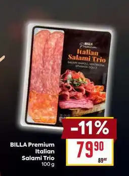 Billa BILLA Premium Italian Salami Trio 100 g nabídka