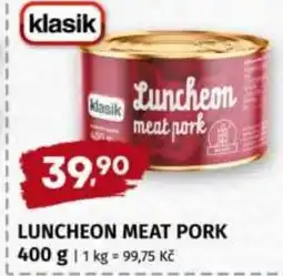 Terno Klasik Luncheon meat pork nabídka