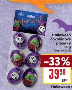 Billa Halloween čokoládové příšerky 60 g nabídka
