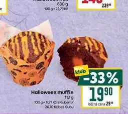 Billa Halloween muffin 112 g nabídka