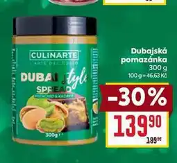 Billa Dubajská pomazánka 300 g nabídka