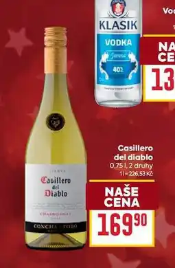 Billa Casillero del diablo 0,75l nabídka