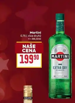 Billa Martini 0,75l nabídka
