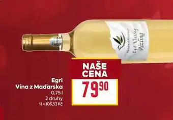 Billa Egri Vina z Maďarska 0,75l nabídka
