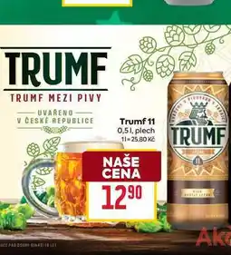 Billa Trumf 11 0,51, plech nabídka