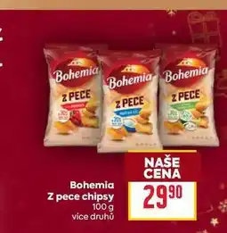 Billa Bohemia Z pece chipsy 100g nabídka