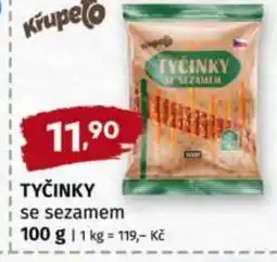 Terno Tyčinky se sezamem nabídka