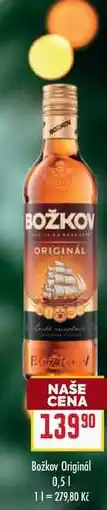 Billa Božkov Originál 0,5l nabídka