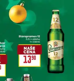 Billa Staropramen 12 0,5l nabídka