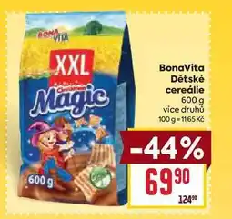 Billa BonaVita Dětské cereálie 600 g nabídka