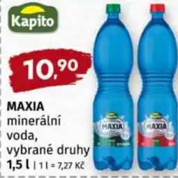 Terno Maxia minerální voda nabídka