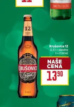 Billa Krušovice 12 0,5l nabídka