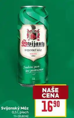 Billa Svijanský Máz 0,5 1, plech nabídka