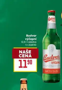 Billa Budvar výčepní 0,5l nabídka