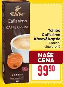 Billa Tchibo Cafissimo Kávové kapsle 1 balení nabídka