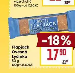 Billa Flapjack Ovesná tyčinka 50 g nabídka