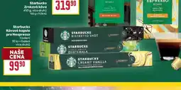 Billa Starbucks Kávové kapsle pro Nespresso 1 balení nabídka