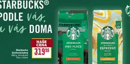 Billa Starbucks Zrnková káva 450 g nabídka