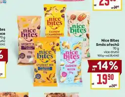 Billa Nice Bites Směs ořechů 70 g nabídka