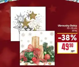 Billa Ubrousky Daisy 33 x 33 cm 20 ks nabídka