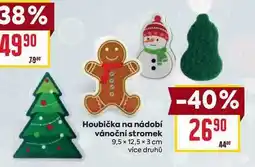 Billa Houbička na nádobí vánoční stromek 9,5 × 12,5 x 3 cm nabídka