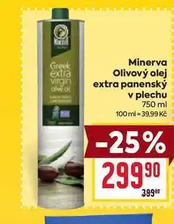 Billa Minerva Olivový olej extra panenský v plechu 750 ml nabídka