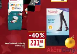 Billa Punčochové kalhoty winter 100 1ks nabídka