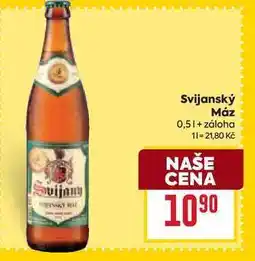 Billa Svijanský Máz 0,5l nabídka