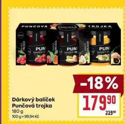 Billa Dárkový balíček Punčová trojka 180 g nabídka