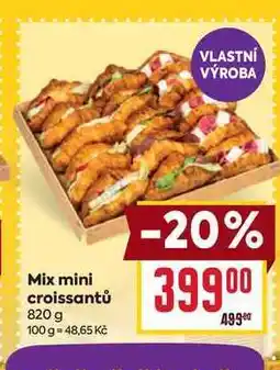Billa Mix mini croissantů 820 g nabídka