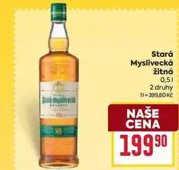 Billa Stará Myslivecká žitná 0,5l nabídka