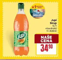 Billa Jupí Sirup 0,7l nabídka