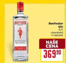 Billa Beefeater Gin 0,7l nabídka