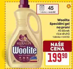 Billa Woolite Speciální gel na praní 45 dávek nabídka