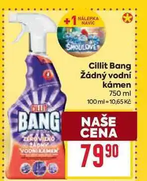 Billa Cillit Bang Žádný vodní kámen 750 ml nabídka