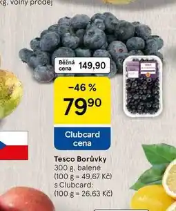 Tesco Tesco Borůvky, 300 g nabídka