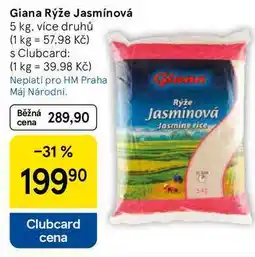 Tesco Giana Rýže Jasmínová, 5 kg nabídka