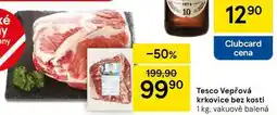 Tesco Tesco Vepřová krkovice bez kosti, 1 kg nabídka