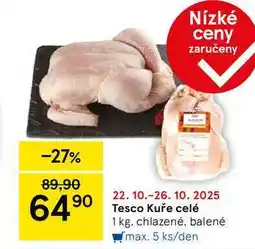Tesco Tesco Kuře celé, 1 kg nabídka